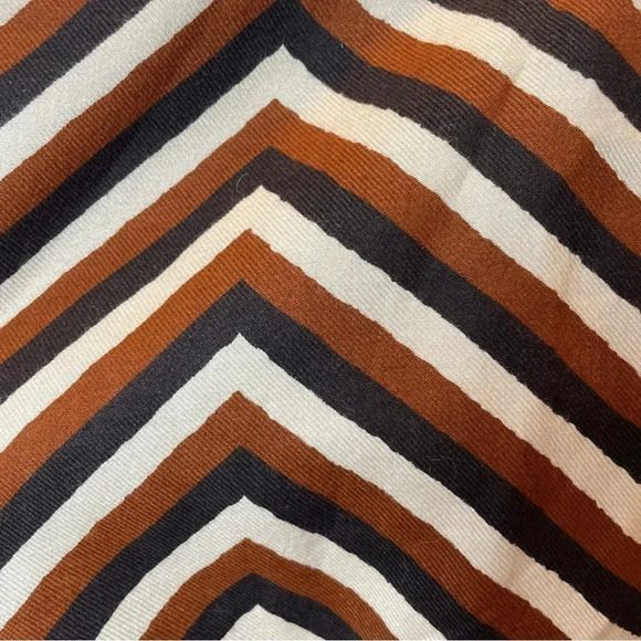 Anthropologie Eva Franco Chevron Car Coat - Picture 6 of 8